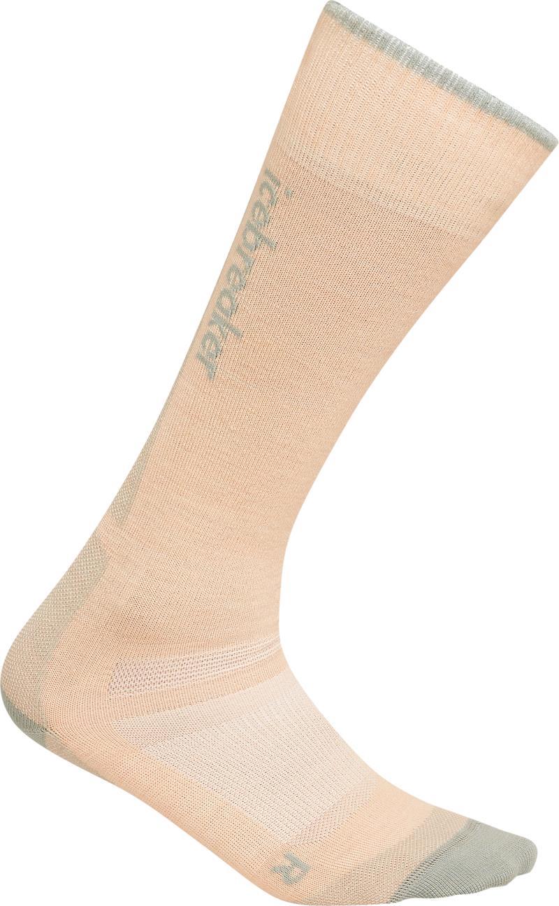 Merino Blend Ski+ Over the Calf Socks - Ultralight - Womens - Sunstone / Moss 1