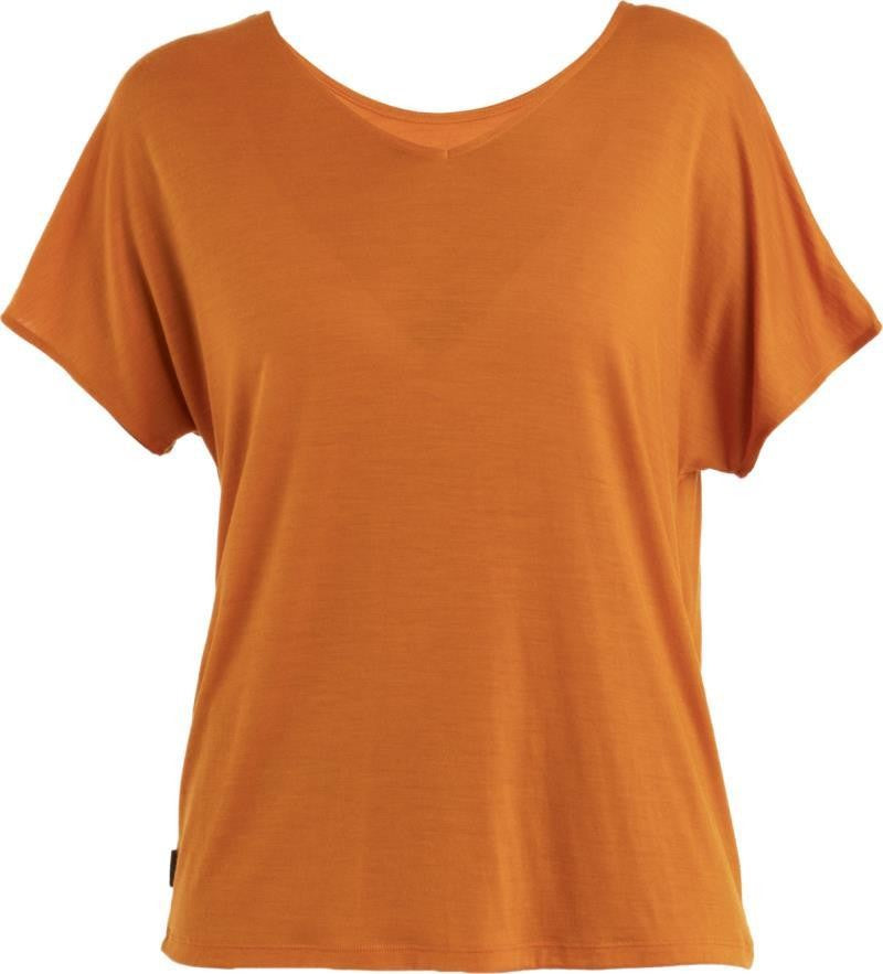 Merino Blend  Drayden Reversible SS Top - Womens - earth 1