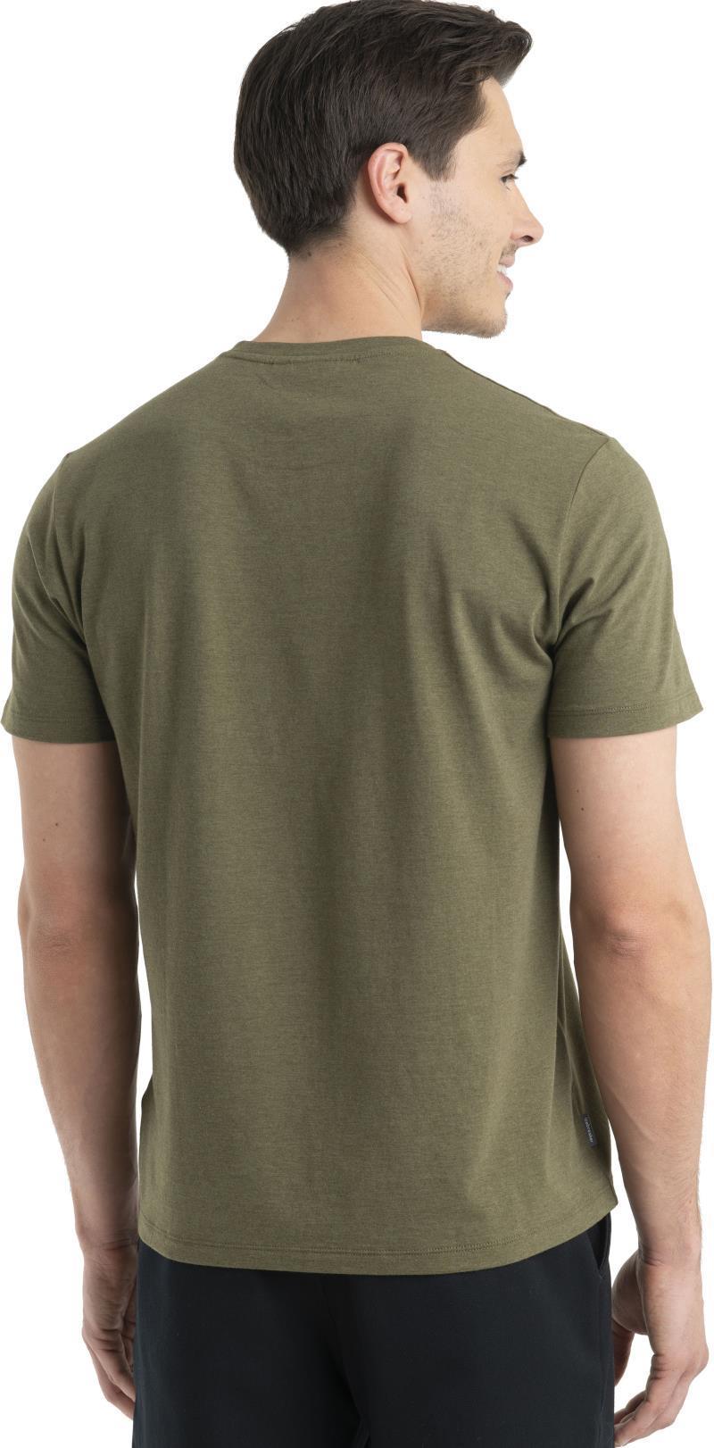 Merino Central Classic SS Tee - Ski Rider - Mens - Loden 4