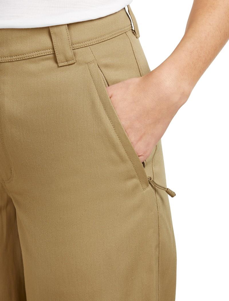 Merino Cotton Twill Wander Pants, 32" Inseam - Womens - cumin 1