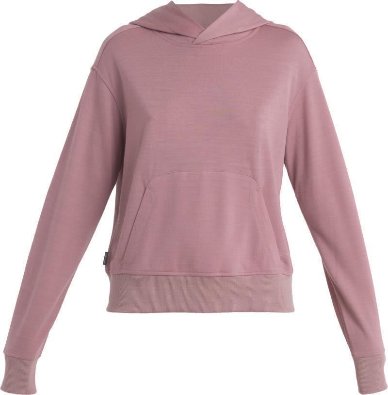 Merino Crush II LS Hoodie - Womens - Crystal 1