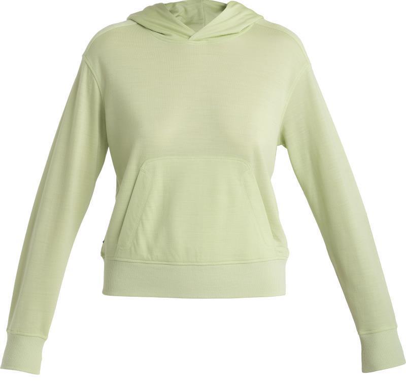 Merino Crush II LS Hoodie - Womens - Glazen 1