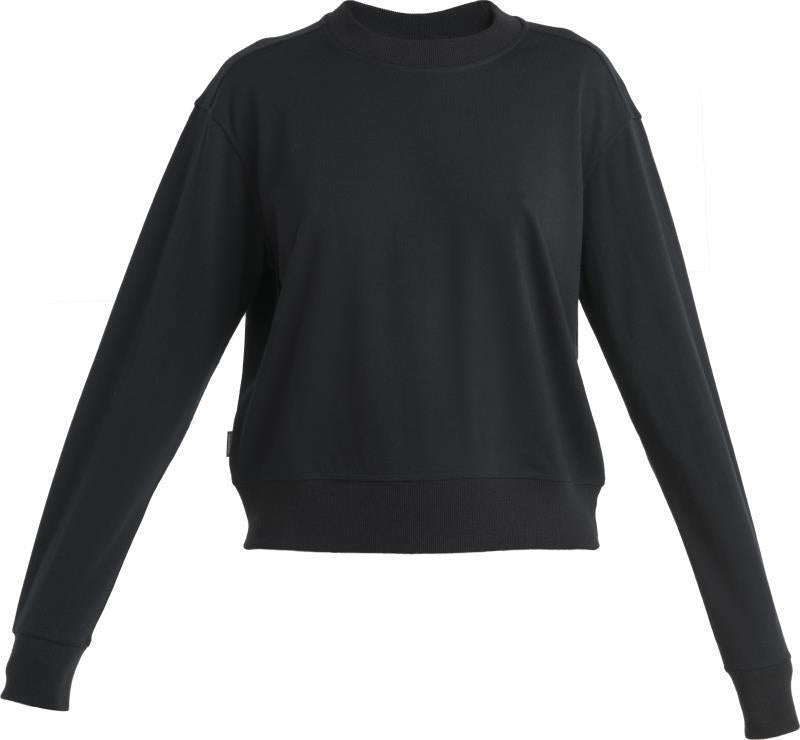 Merino Crush II LS Sweatshirt - Womens - Black 1