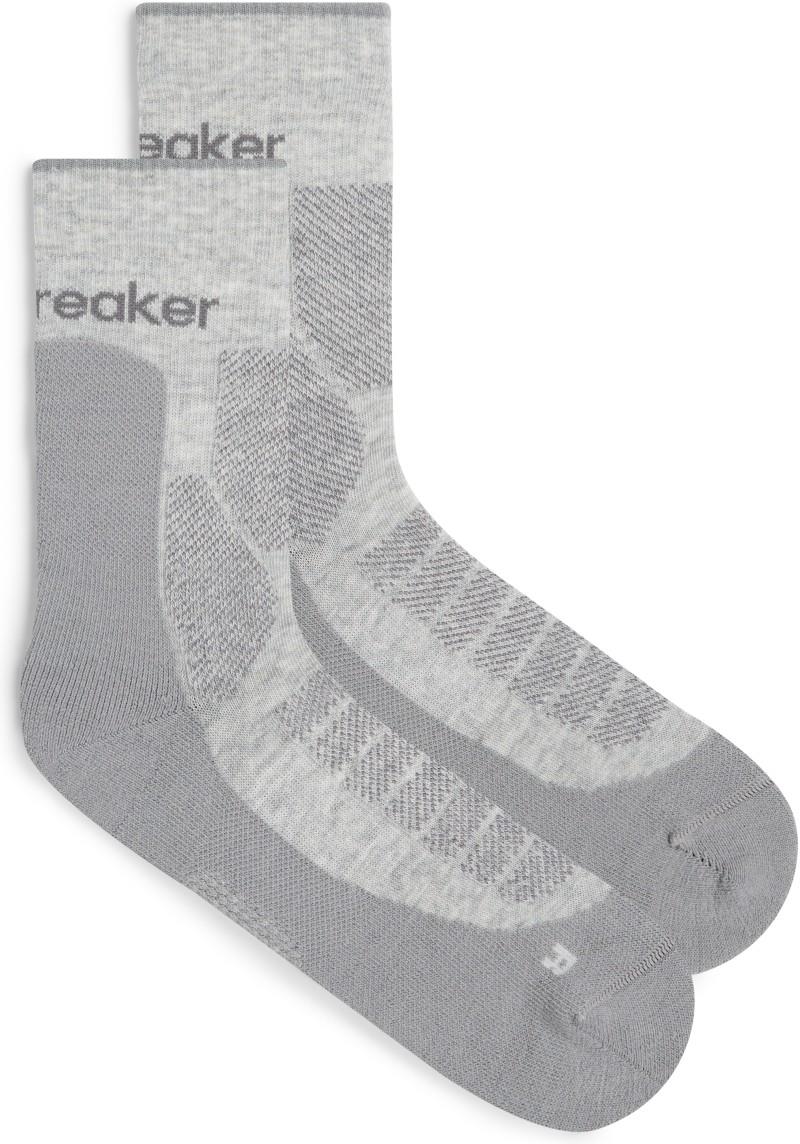 Merino Hike+ Crew Socks - Heavy - Mens - blizzard heather / alloy 1