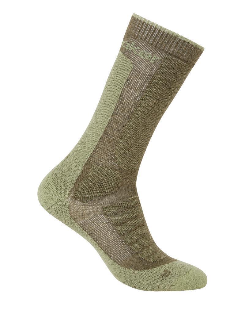 Merino Hike+ Crew Socks - Heavy - Mens - loden / lichen 1