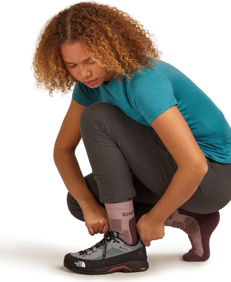 Merino Hike+ Crew Socks - Heavy - Womens - summit / java 1