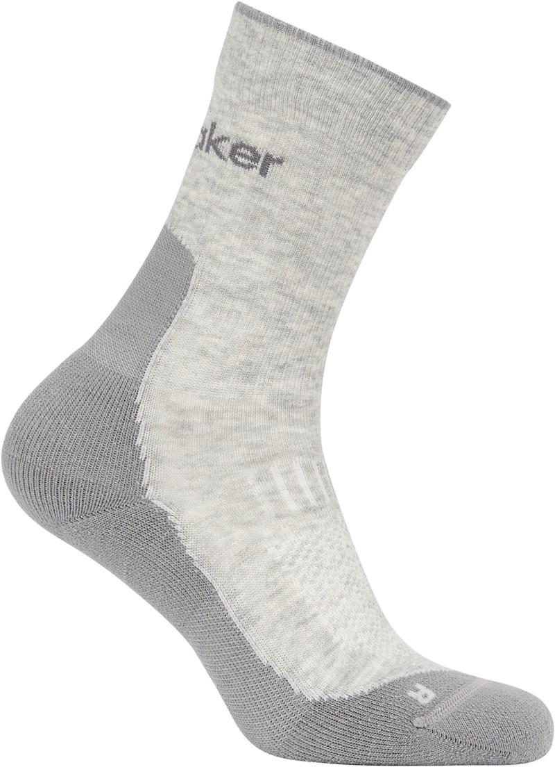 Merino Hike+ Crew Socks - Light - Mens - blizzard heather / alloy 1