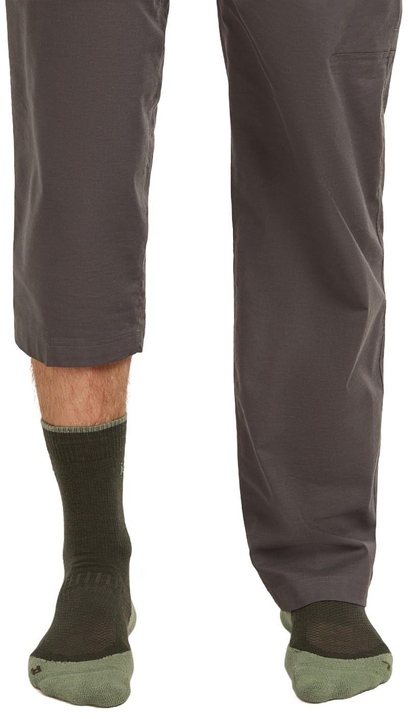 Merino Hike+ Crew Socks - Light - Mens - dark loden / lichen 1