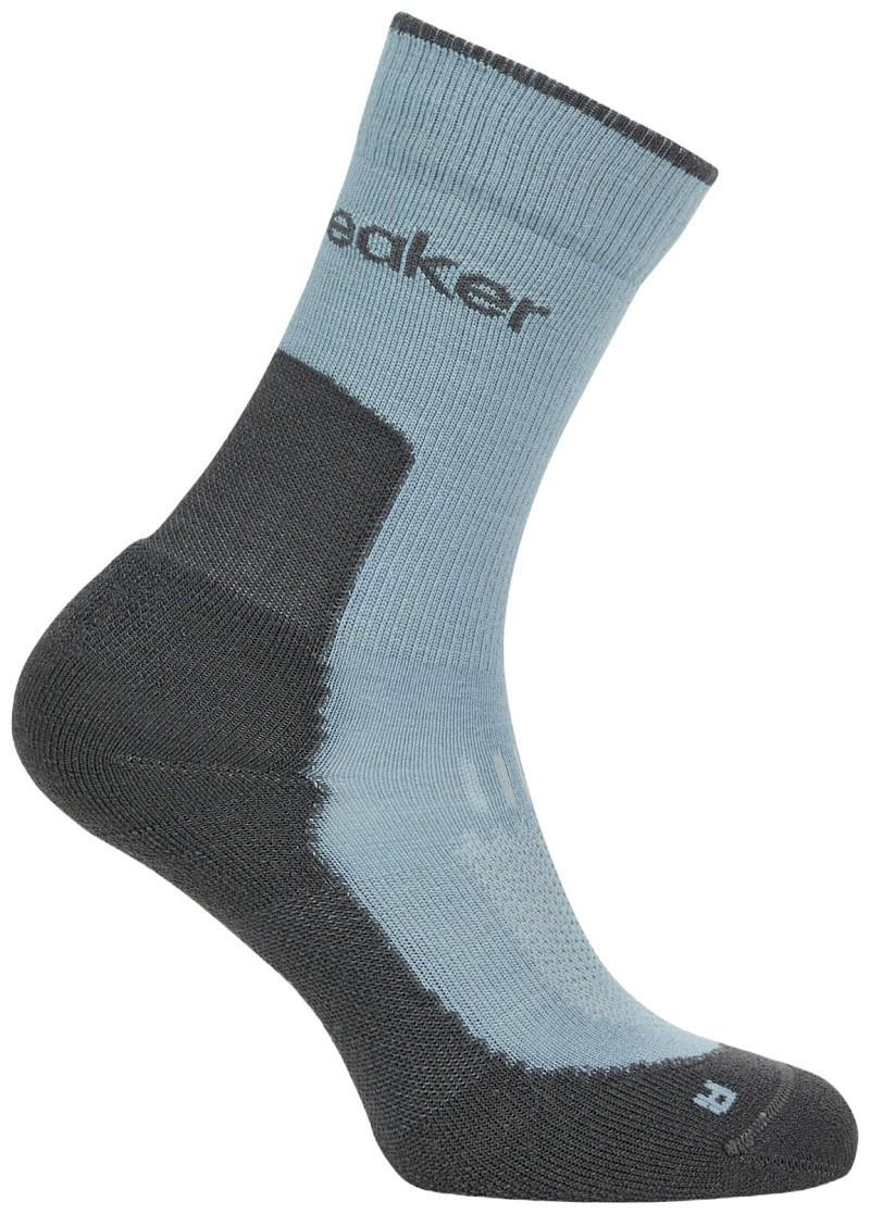 Merino Hike+ Crew Socks - Light - Mens - flint blue / obsidian 1