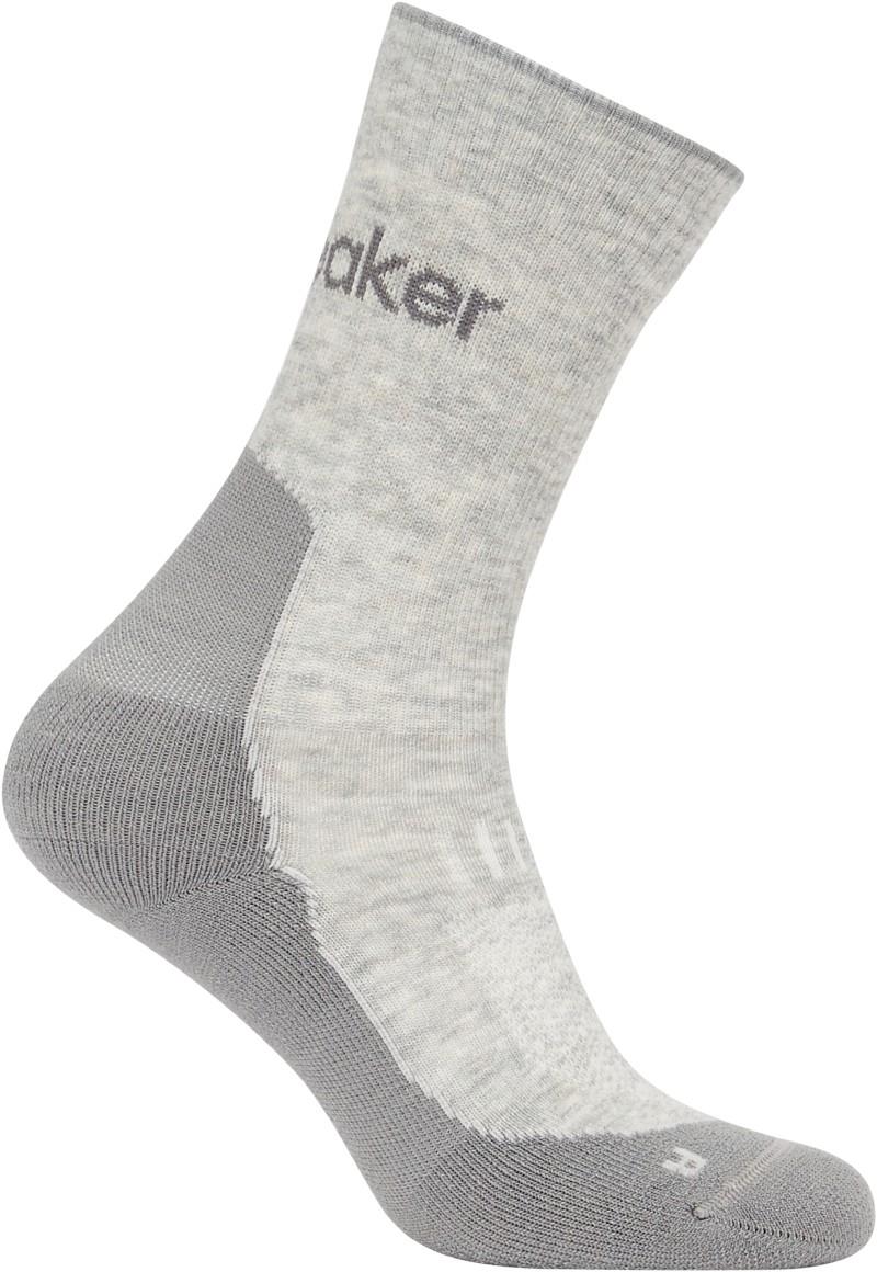 Merino Hike+ Crew Socks - Light - Womens - blizzard heather / alloy 1