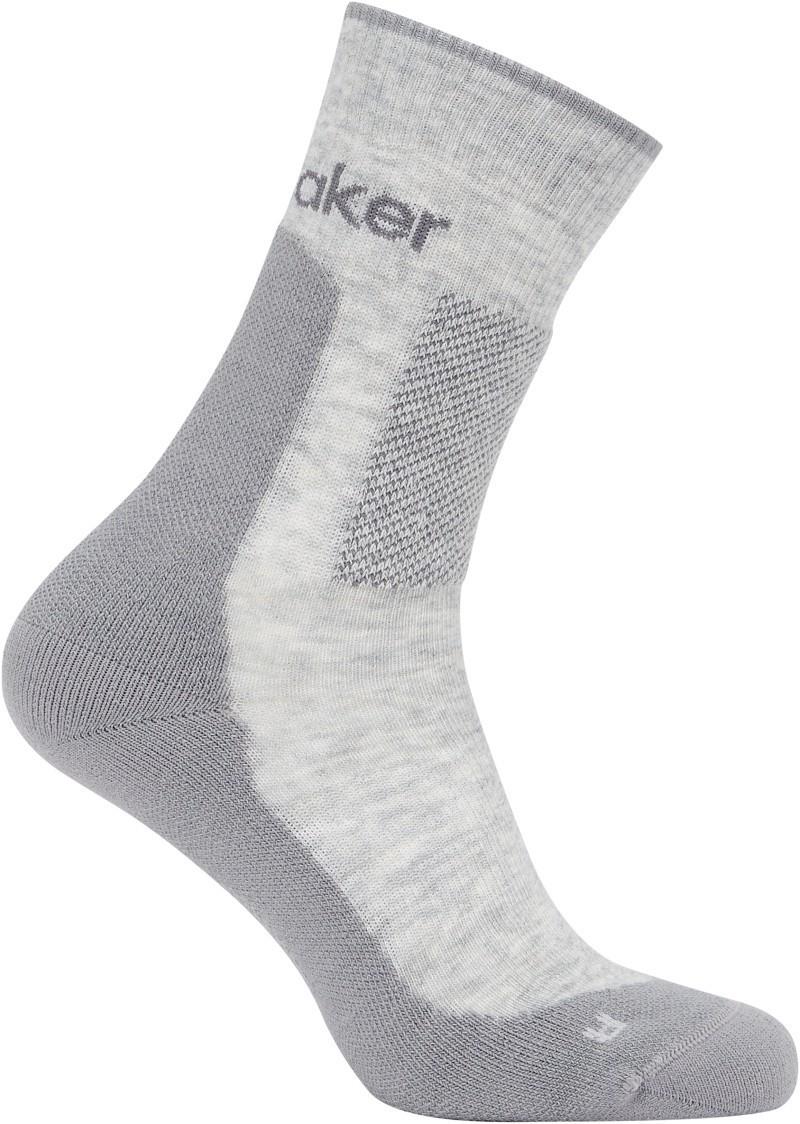 Merino Hike+ Crew Socks - Medium - Mens - blizzard heather / alloy 1