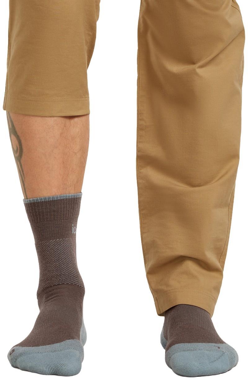 Merino Hike+ Crew Socks - Medium - Mens - porcini / flint blue 1