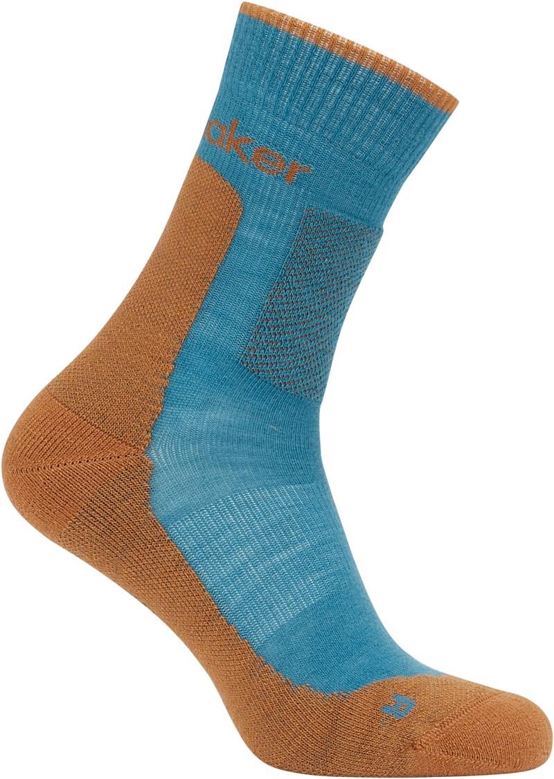 Merino Hike+ Crew Socks - Medium - Mens - topaz / trail 1