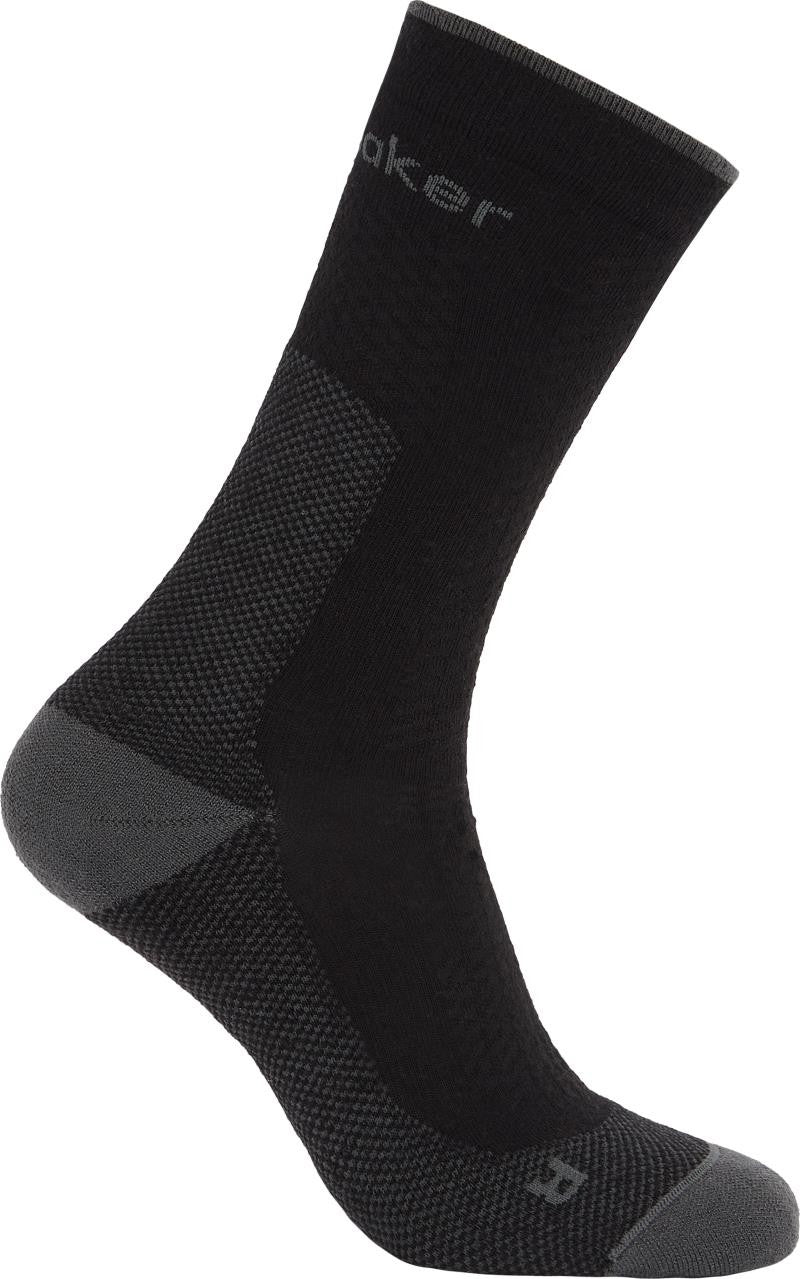 Merino Hike+ Crew Socks - Ultralight - Mens - black / obsidian 1