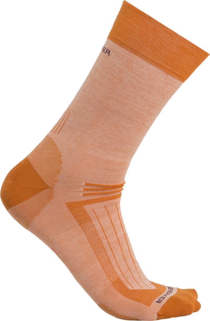 Merino Hike Liner Crew Socks - Mens - Earth / Nightshade 1