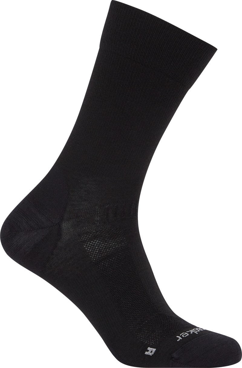 Merino Hike+ Liner Crew Socks - Mens - black 1