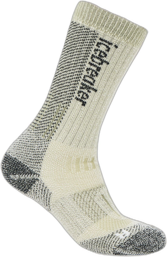 Merino Hike+ Mid Calf Socks - Mountaineer - Womens - lichen / black 1