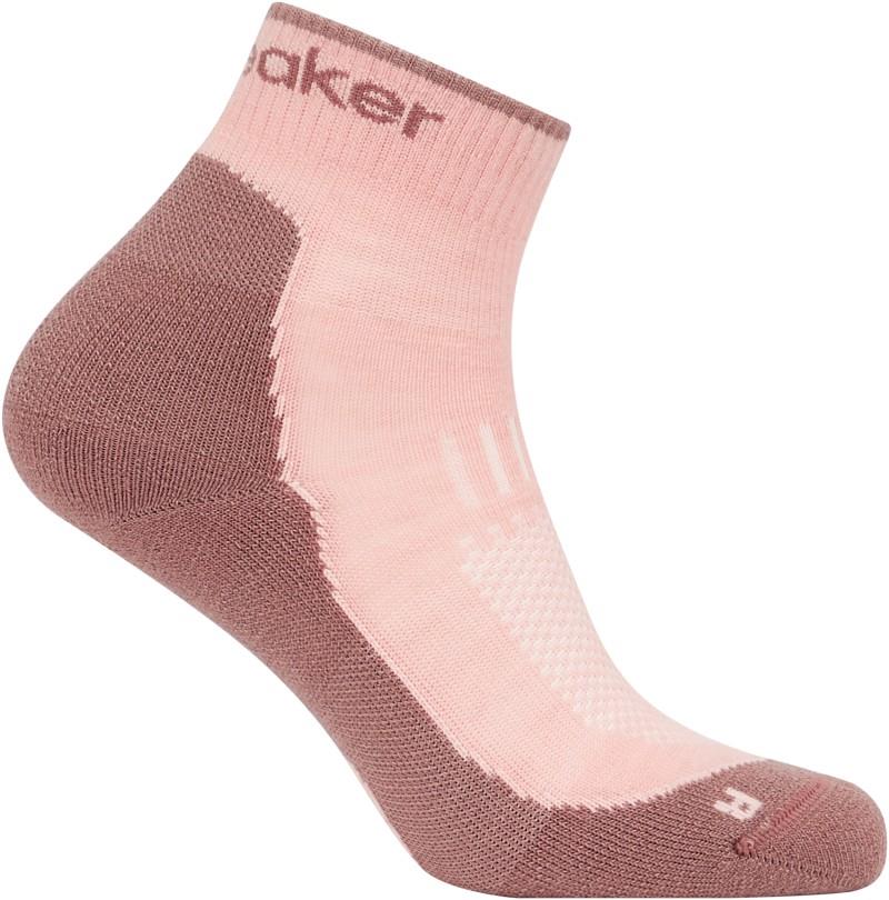 Merino Hike+ Mini Socks - Light - Womens - blush / summit 1