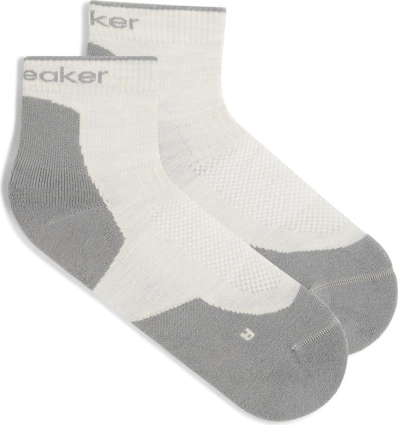 Merino Hike+ Mini Socks - Light - Womens - ecru heather / alloy 1