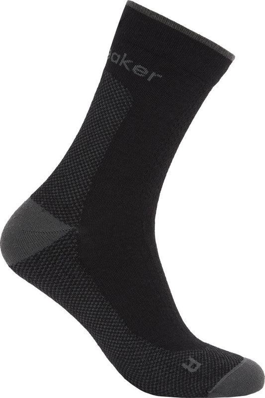 Merino Hike+ Quarter Socks - Ultralight - Mens - black / obsidian 1