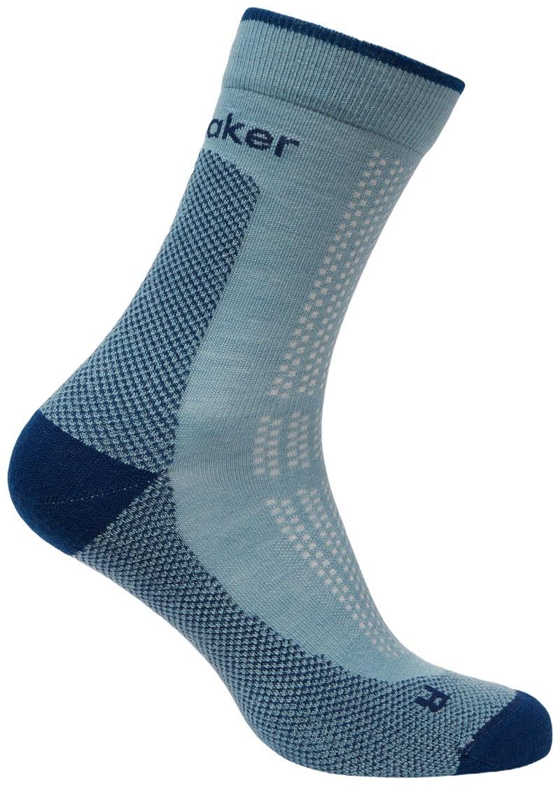 Merino Hike+ Quarter Socks - Ultralight - Mens - flint blue / atlantis 1