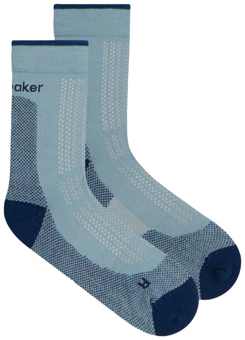 Merino Hike+ Quarter Socks - Ultralight - Mens - flint blue / atlantis 1