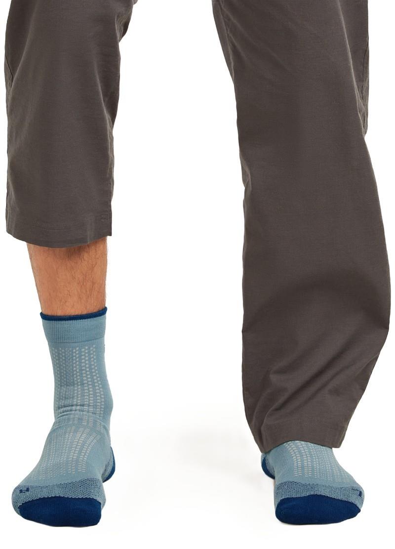 Merino Hike+ Quarter Socks - Ultralight - Mens - flint blue / atlantis 1