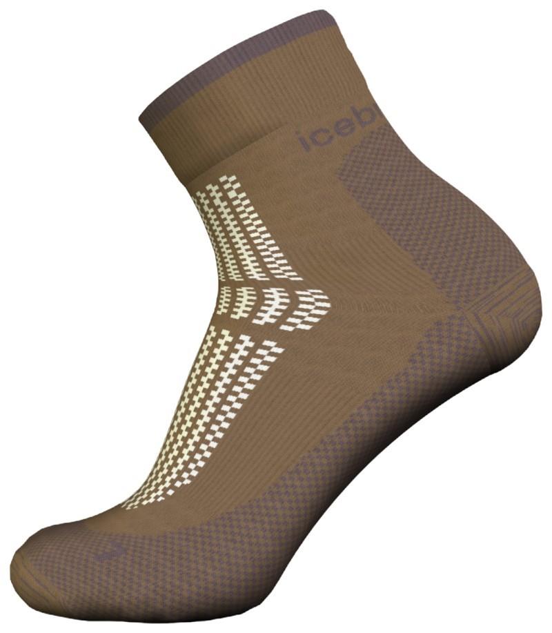 Merino Hike+ Quarter Socks - Ultralight - Womens - cumin / porcini 1