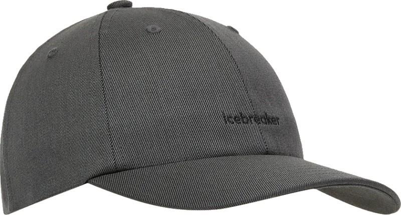 Merino Icebreaker 6 Panel Cap - obsidian / black 1