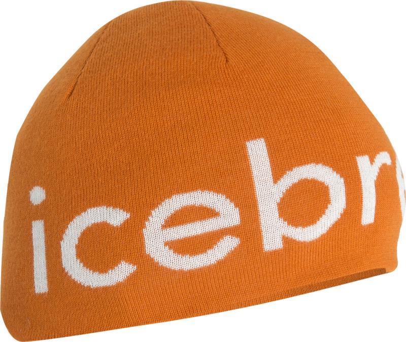 Merino Icebreaker Beanie - Earth / Ecru Heather 1