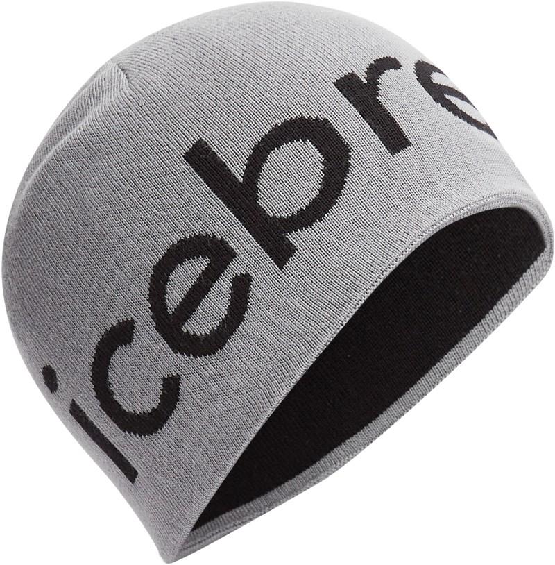 Merino Icebreaker Beanie - alloy / black 1