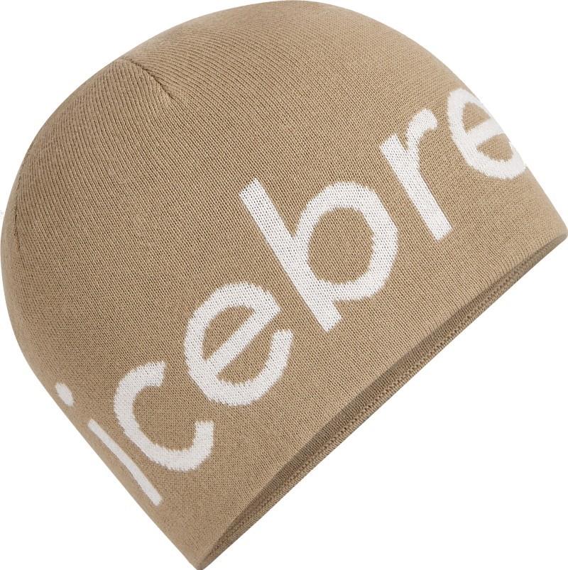 Merino Icebreaker Beanie - cumin / ecru heather 1