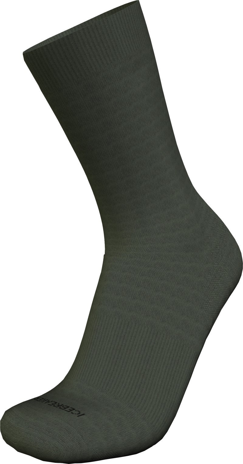 Merino LifeStyle Crew Socks - Fine Gauge - Mens - dark loden 1