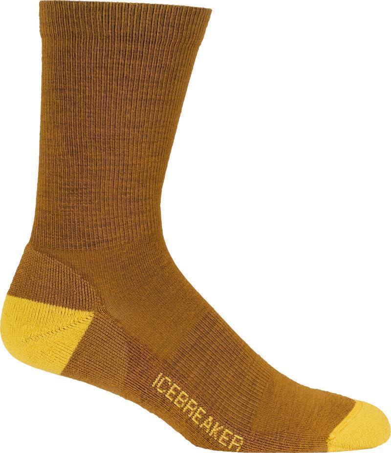 Merino LifeStyle Crew Socks - Light - Mens - Clove / Silent Gold 1