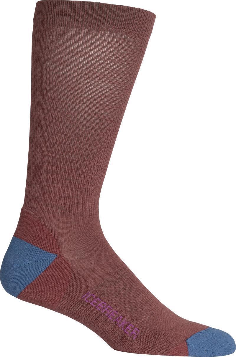 Merino LifeStyle Crew Socks - Light - Mens - Grape / Azul / Cosmic 1