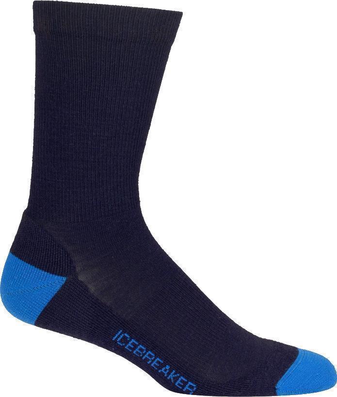 Merino LifeStyle Crew Socks - Light - Mens - Midnight Navy / Lazurite 1