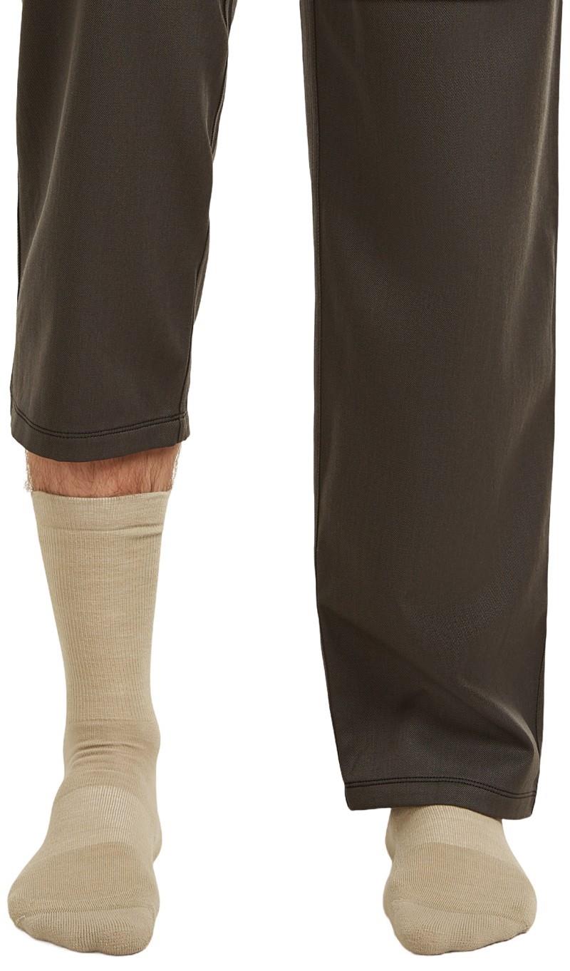 Merino LifeStyle Crew Socks - Light - Mens - flagstone 1
