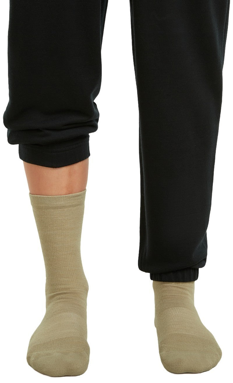 Merino LifeStyle Crew Socks - Light - Womens - flagstone 1