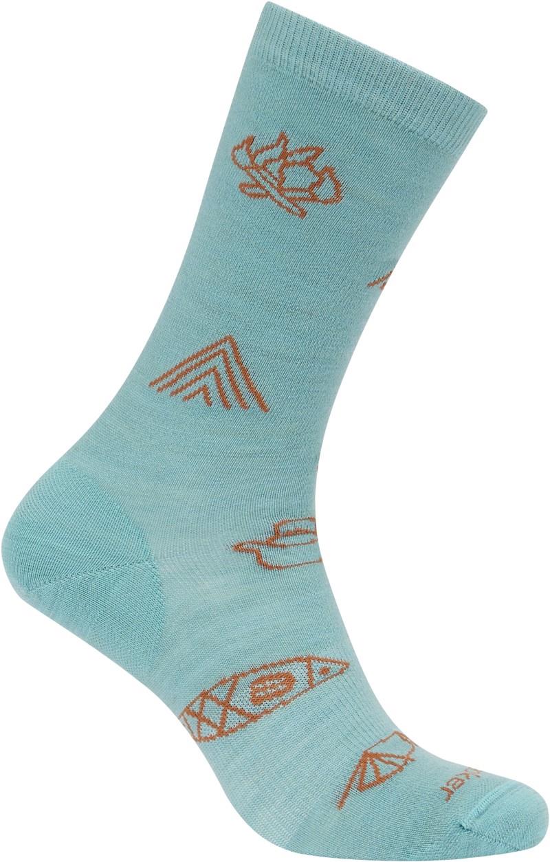 Merino Lifestyle Crew Socks - Ultralight - Camp Essentials - Mens - hydro / trail 1