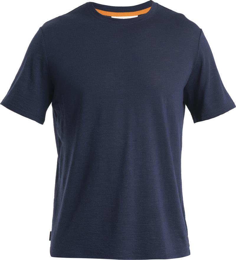 Merino Linen SS Tee - Mens - Midnight Navy #401 1
