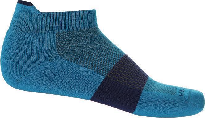 Merino Multisport Micro Socks - Light - Mens - Geo Blue / Royal Navy 1