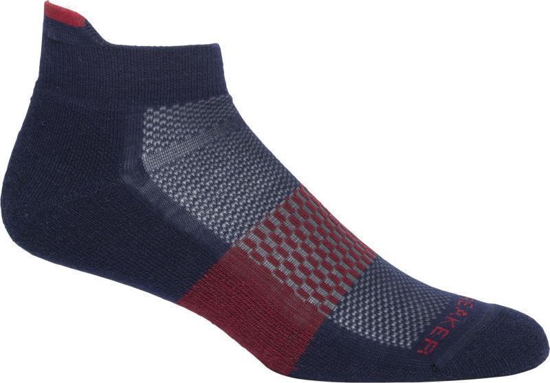 Merino Multisport Micro Socks - Light - Mens - Midnight Navy / Cabernet 1