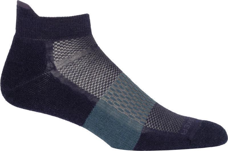 Merino Multisport Micro Socks - Light - Mens - Midnight Navy / Serene Blue / Monsoon 1