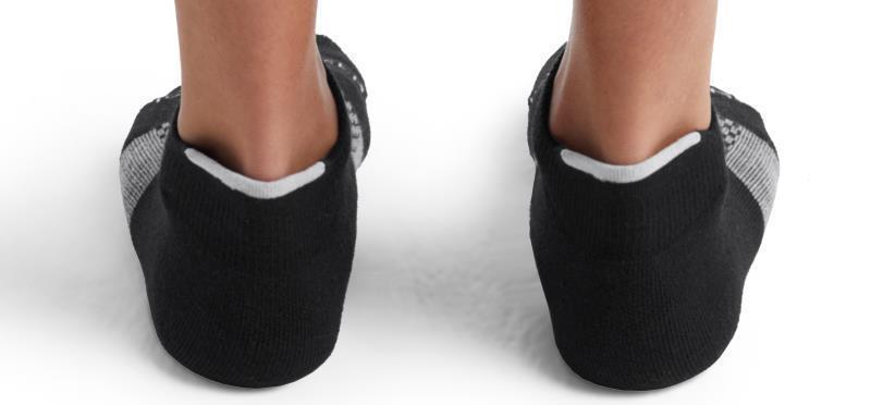 Merino Multisport Micro Socks - Light - Womens - black / snow / metro heather 1