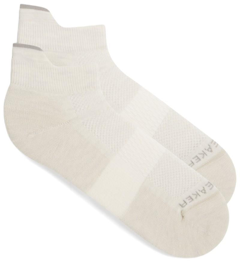 Merino Multisport Micro Socks - Light - Womens - ecru heather / alloy / snow 1