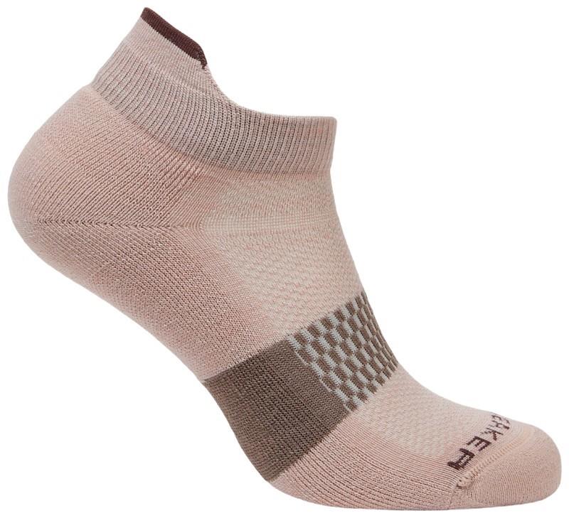 Merino Multisport Micro Socks - Light - Womens - pink quartz / java / porcini 1