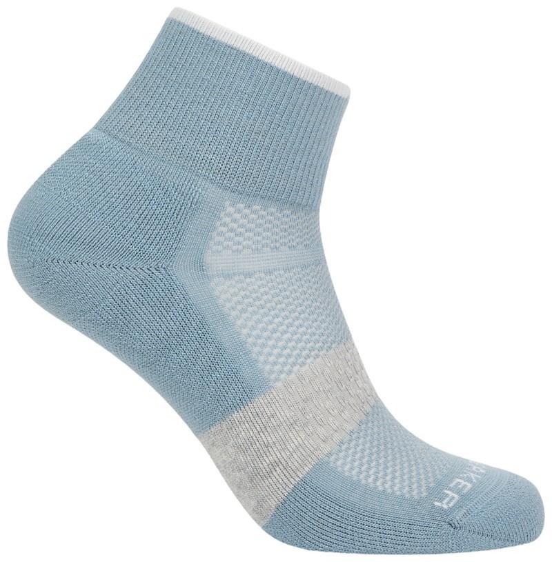 Merino Multisport Mini Socks - Light - Womens - flint blue / snow / blizzard heather 1