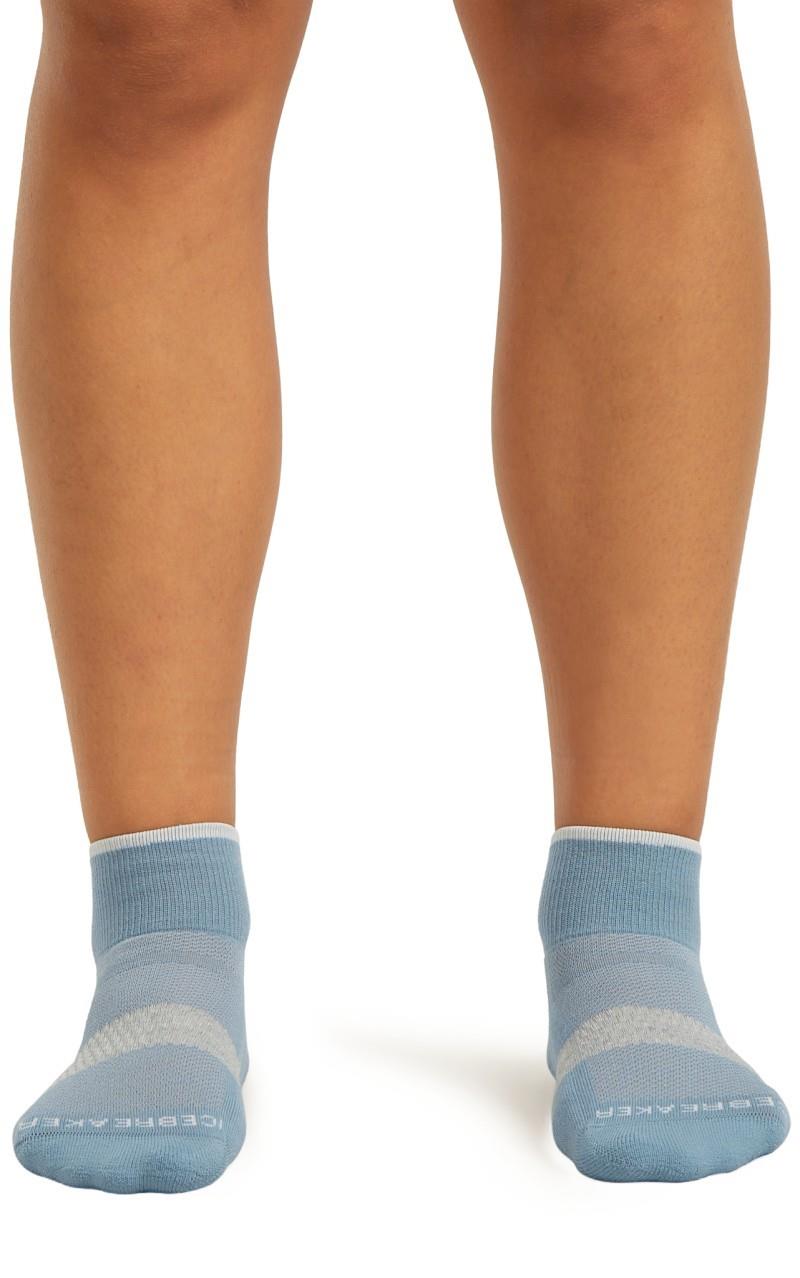 Merino Multisport Mini Socks - Light - Womens - flint blue / snow / blizzard heather 1