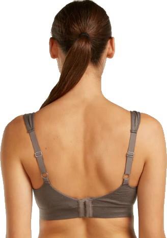 Merino Queens Clasp Bra - Womens - porcini 1