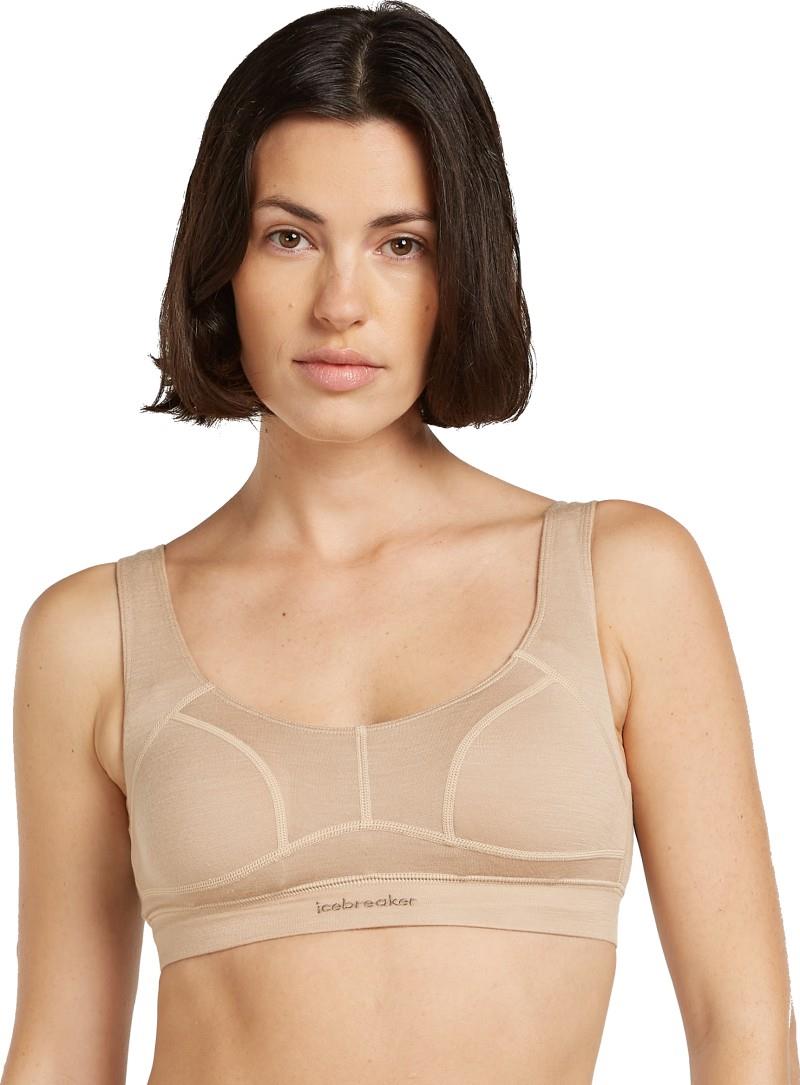 Merino Queens Clasp Bra - Womens - praline 1